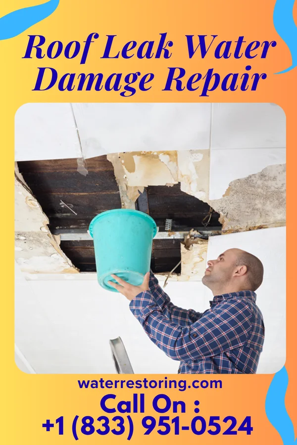 Roof Leak Water Damage Repair in Frederick, KS